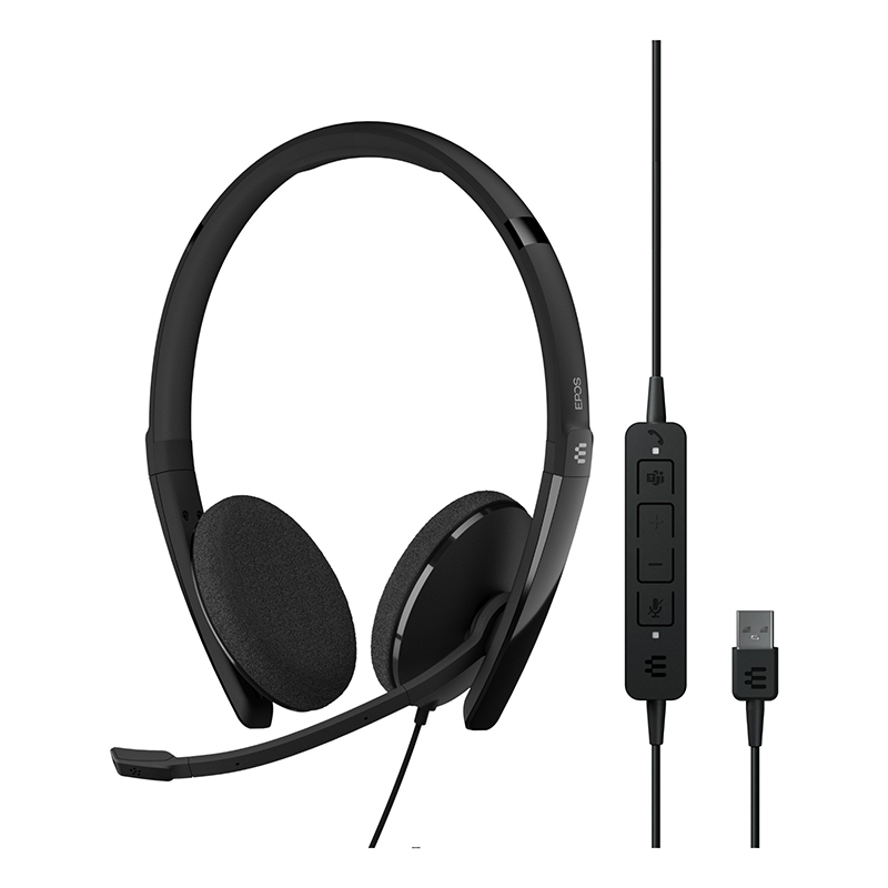 EPOS 1000901 ADAPT 160T USB II Stereo Teams certified headset