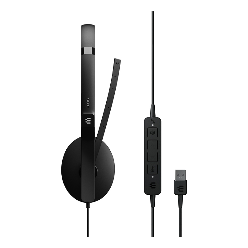 EPOS 1000901 ADAPT 160T USB II Stereo Teams certified headset