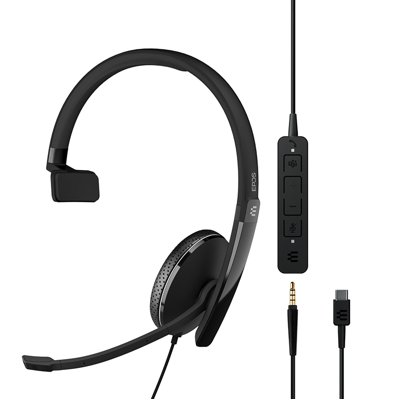 EPOS 1000904 ADAPT 135T USB-C II Mono Teams certified headset