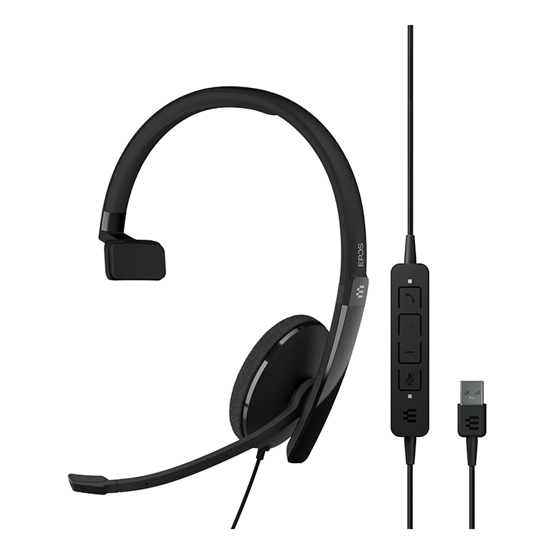 EPOS 1000913 ADAPT 130 USB II Mono UC optimized headset