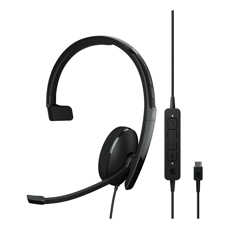 EPOS 1000917 ADAPT 130 USB-C II Mono UC optimized headset