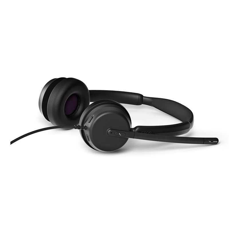 EPOS 1001251 IMPACT 460 Series - Headset - on-ear - wired - USB-C - noise isolating black