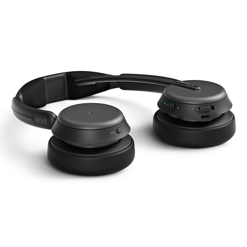 EPOS 1001131 IMPACT 1061 ANC Duo Bluetooth headset with ANC. W stand
