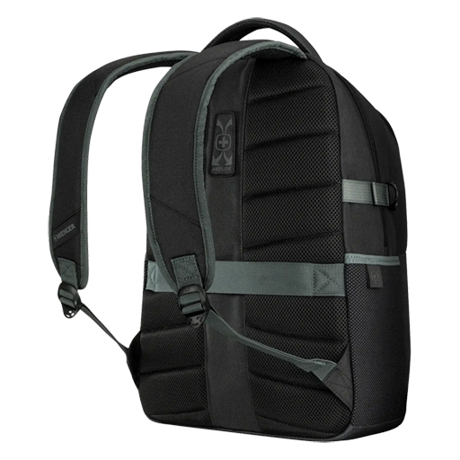 Wenger 612567 Ryde backpack Casual backpack Black, 16 Inch