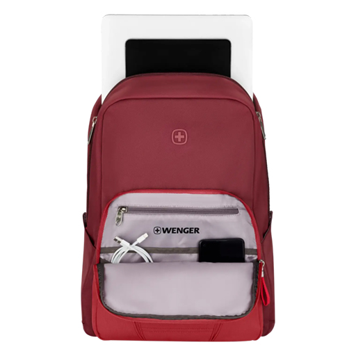 Wenger 612546 Motion, Backpack, Digital Red, 15.6 Inch