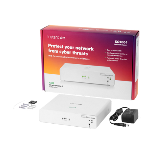 HPE Networking Instant On S0G33A SG1004 Secure Gateway 4-port Gigabit