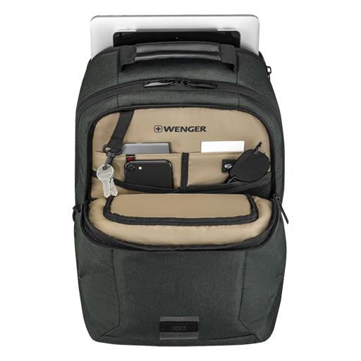 Wenger 612261 MX Eco Professional Laptop Backpack, 16 Inch