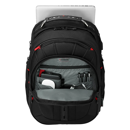 Wenger 606492 Pegasus Deluxe notebook case 16 Inch Backpack Black