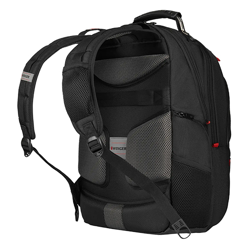 Wenger 606492 Pegasus Deluxe notebook case 16 Inch Backpack Black