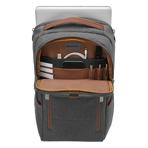 Wenger 606489 CityUpgrade notebook case 16 Inch Backpack Grey