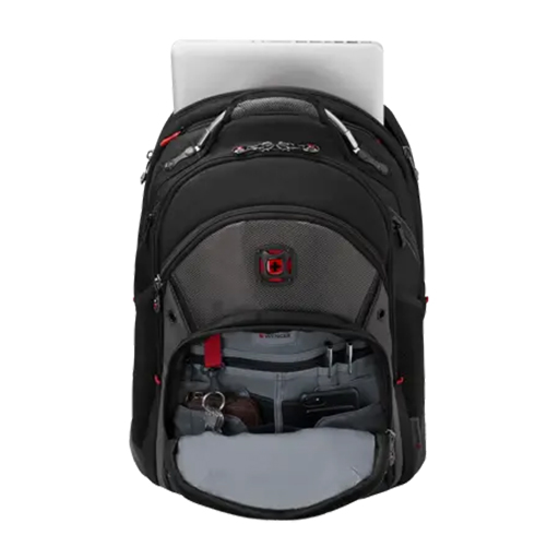 Wenger 600635 Synergy backpack Casual, Black, Grey, 16 Inch