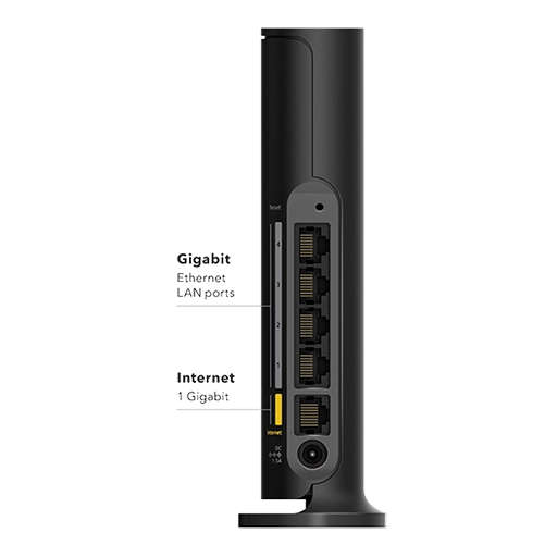 Netgear RAX9-100EUS Nighthawk RAX9 Wireless router 4-port switch 1GbE Wi-Fi 6 Dual Band