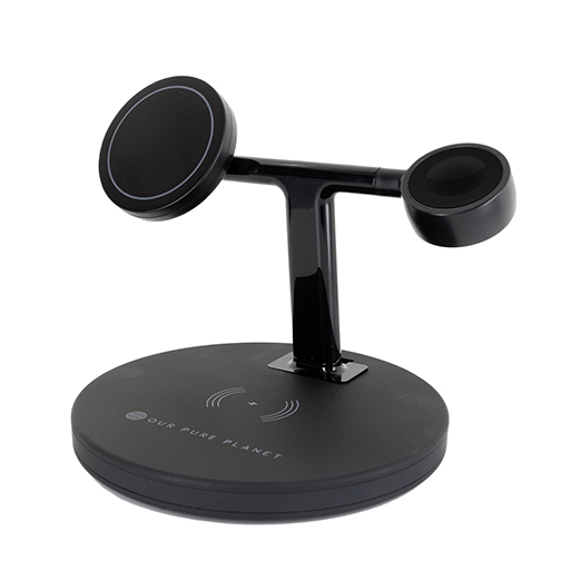 Our Pure Planet OPP128 3-in-1 15W Wireless MagSafe Charging Dock
