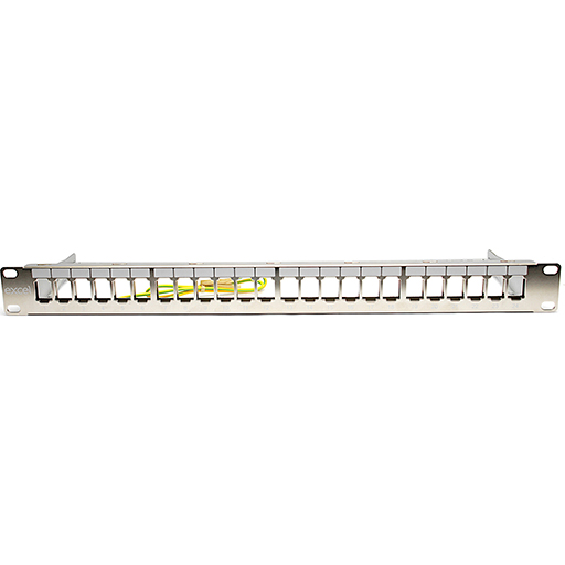 Excel 24 Port FTP Keystone Panel for Coloured ID port inserts
