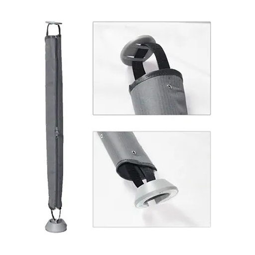 Datacel 800mm fabric slinky with Zip fastening & weighted base