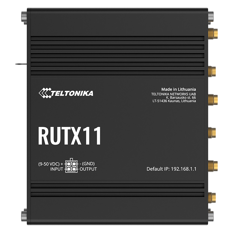Teltonika RUTX11 Dual-Sim Gigabit Router