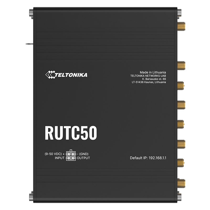 Teltonika RUTC50 Cellular 5G Mobile Router