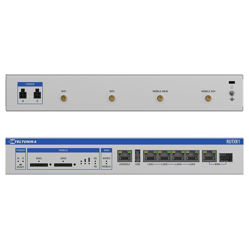 Teltonika RUTXR1 Enterprise Rack-Mountable SFP/LTE Router