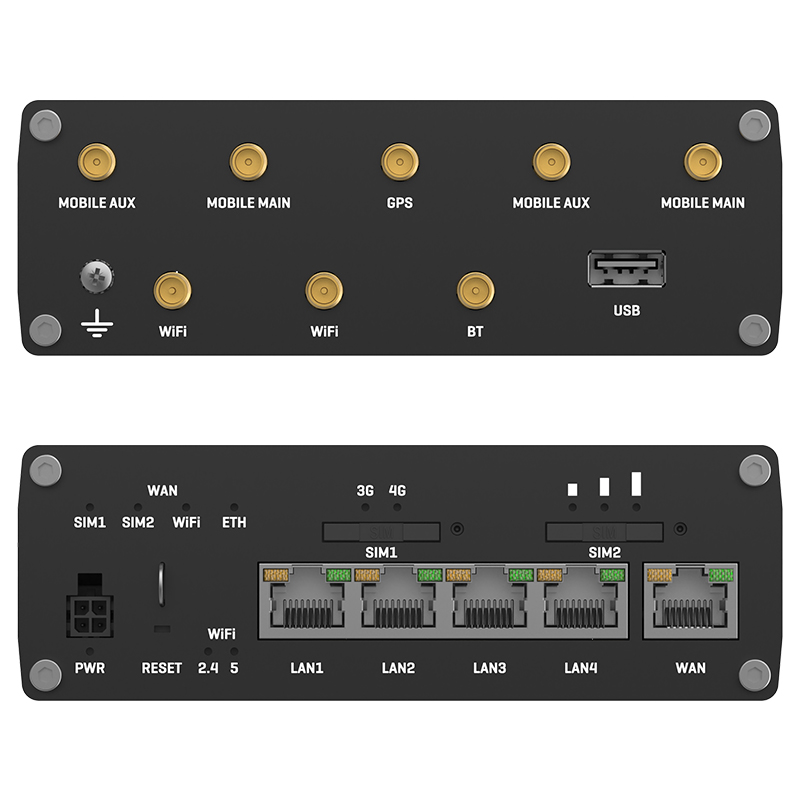 Teltonika RUTX14 4G LTE CAT12 Industrial Cellular Router