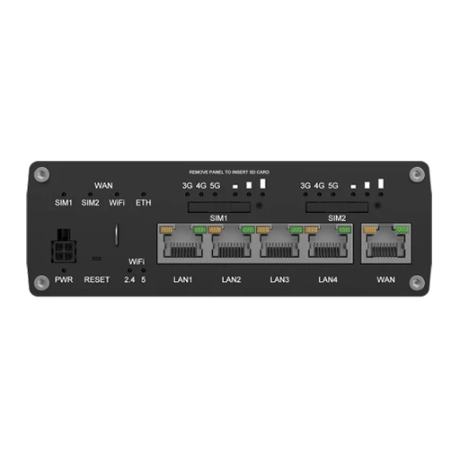 Teltonika RUTM52 5G dual 5G modems router 4G LTE Cat 20 fallback dual SIM high-speed
