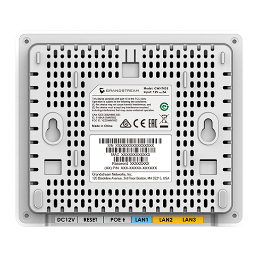 Grandstream GWN7604 Wi-Fi 6-Access Point PoE-Switch WLAN