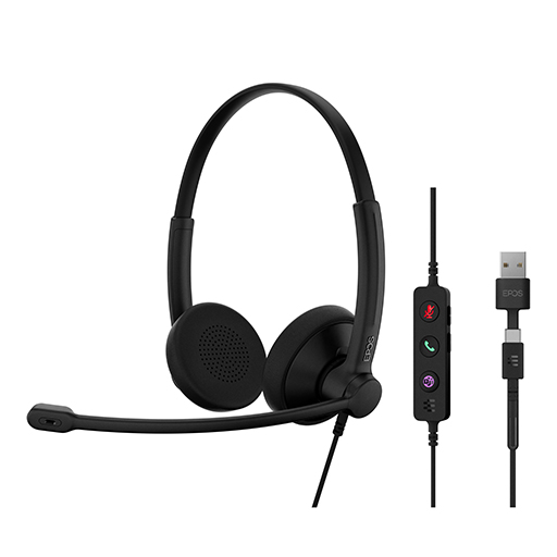 EPOS 1001420 IMPACT 100 UC USB-C+A Headset