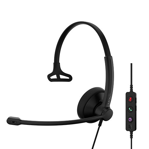 EPOS 1001419 IMPACT 100 MS Mono USB-C+A Teams Headset