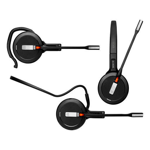 EPOS 1001015 IMPACT 5000 SDW 5013 Mono Base Station 3in1 Headset