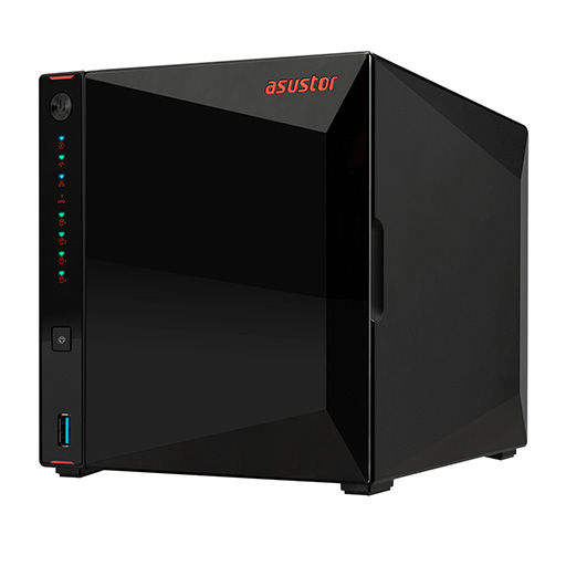 Asustor AS5304T Nimbustor 4 Ethernet LAN Desktop Black NAS
