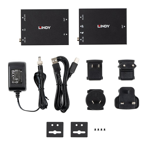 Lindy 39350 100m Cat.6 HDMI & USB KVM Extender