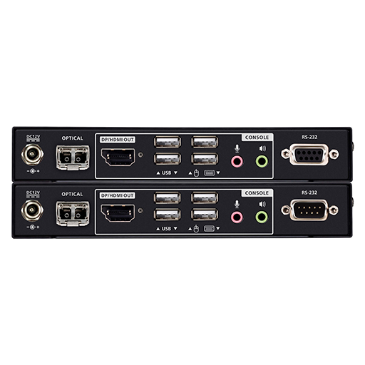 Aten CE990 USB True 4K DisplayPort/HDMI Optical KVM Extender 10km