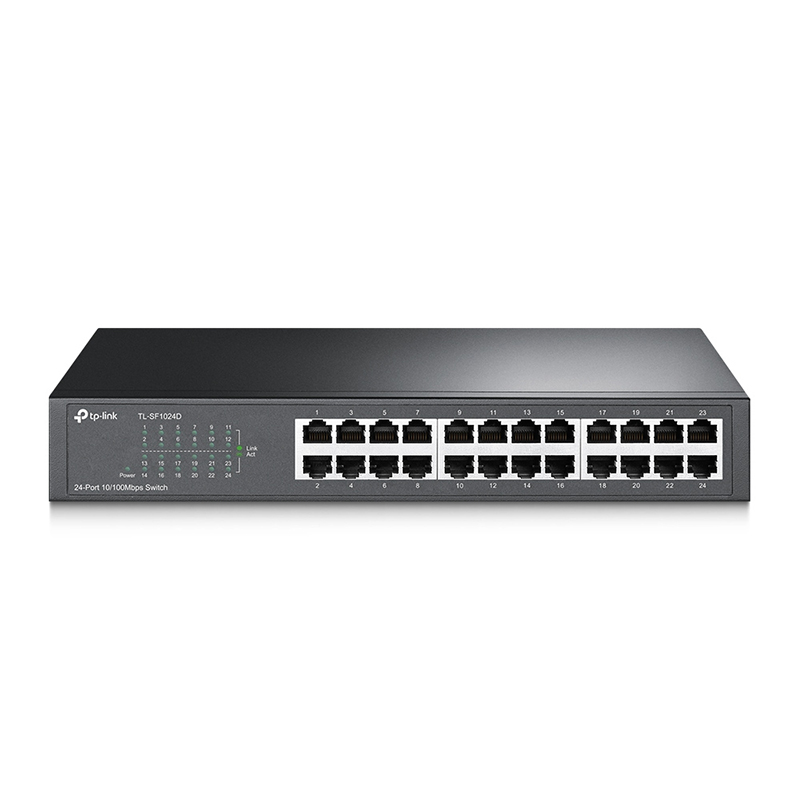 TP-Link TL SF1024D 24-Port 10/100Mbps Unmanaged Network Switch