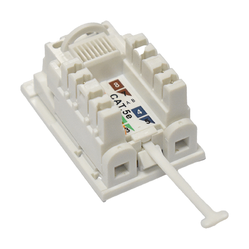 CE Cat5e (UTP) Unscreened RJ45 Module