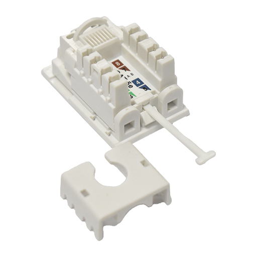 CE Cat5e (UTP) Unscreened RJ45 Module