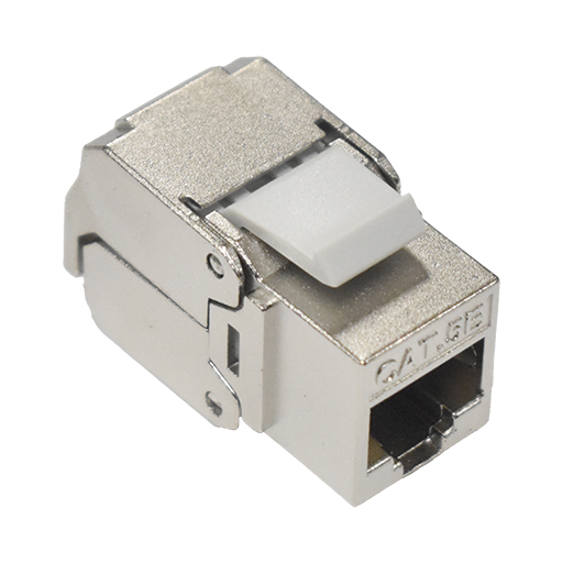 CE Cat5e Screened Butterfly Keystone Jack