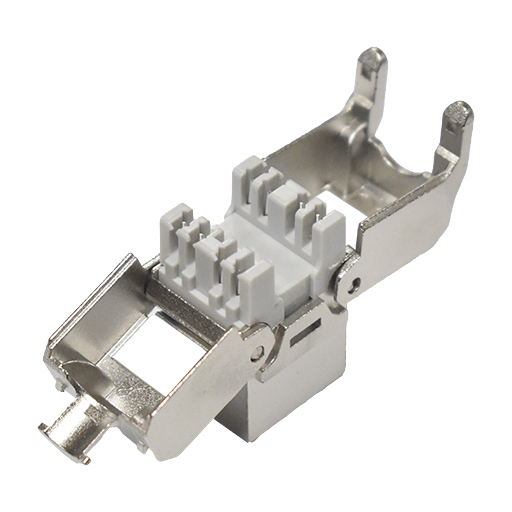 CE Cat5e Screened Butterfly Keystone Jack
