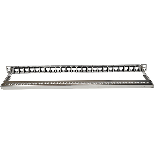 CE Low Profile 24-port Keystone Patch Panel Frame