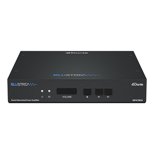Blustream NPA70DA 2x35W Dante Networked Amplifier
