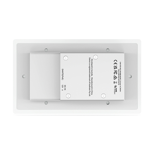 Blustream DA22XLR-WP-EU-V2 2x2 Dante® XLR Audio Converter (White Satin)