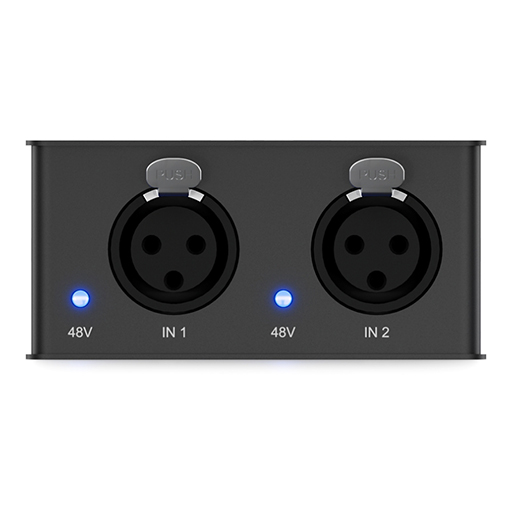 Blustream DA11XLR Dual XLR MIC to Dante® Encoder