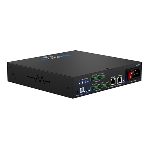 Blustream DA1414 14x14 Dante® Audio Matrix with balanced / unbalanced analogue audio