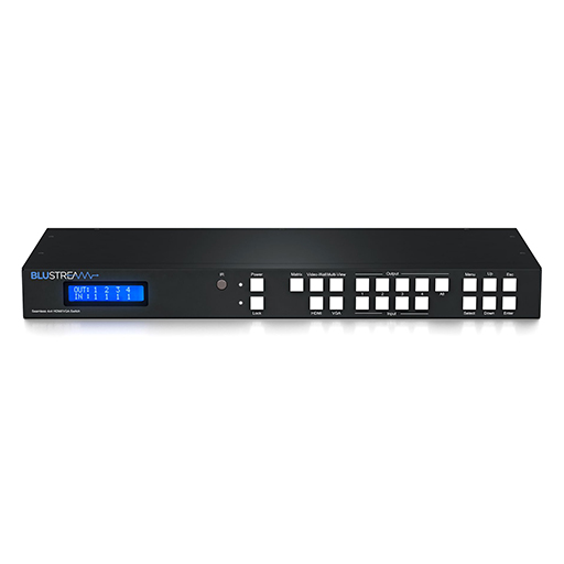 Blustream MX44VW 4x4 Seamless Switching HDMI / VGA Matrix 