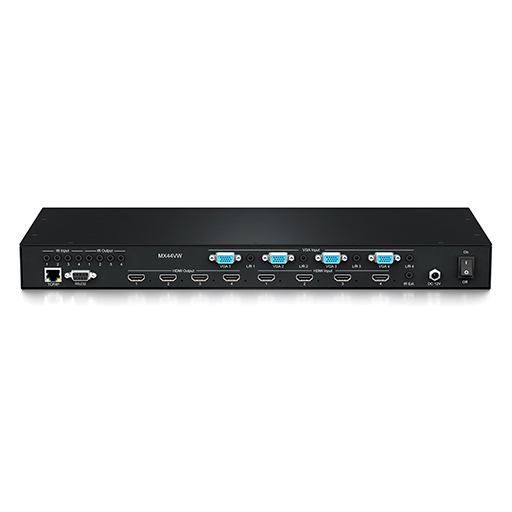 Blustream MX44VW 4x4 Seamless Switching HDMI / VGA Matrix 