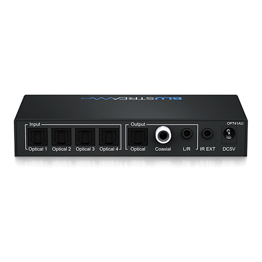 Blustream OPT41AU 4-Way Optical (S/PDIF) Switch 