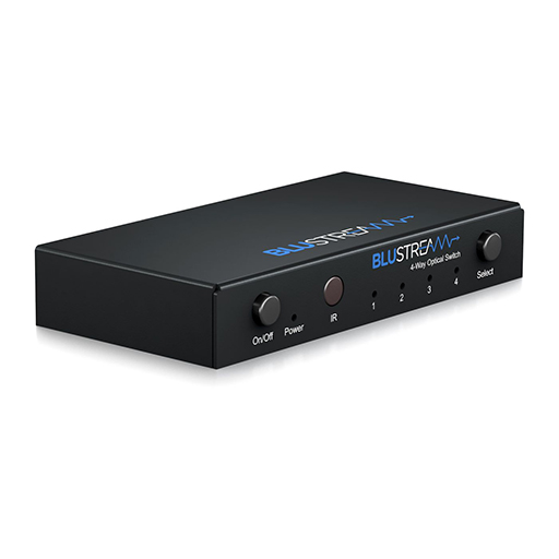 Blustream OPT41AU 4-Way Optical (S/PDIF) Switch 
