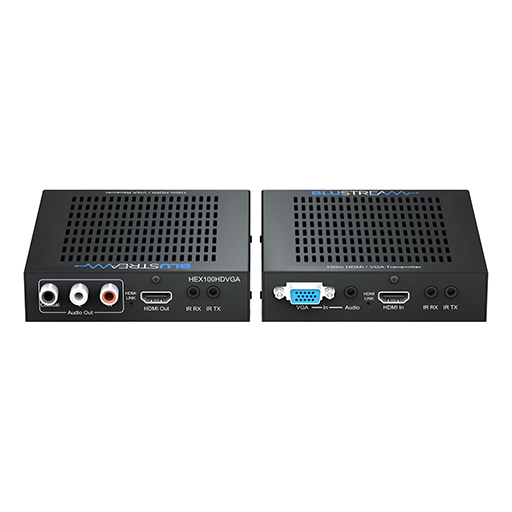 Blustream HEX100HDVGA-KIT HDBaseT™ Extender Set - 1080p to 100m 