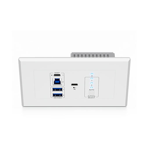 Blustream UEX3H-WP-EU USB 3.2 Gen1 HDBaseT™ Extender EU Wall Plate - Host