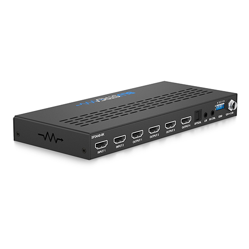 Blustream SP24AB-8K 2 Input 4-Way 8K HDMI 2.1 HDCP 2.3 Splitter