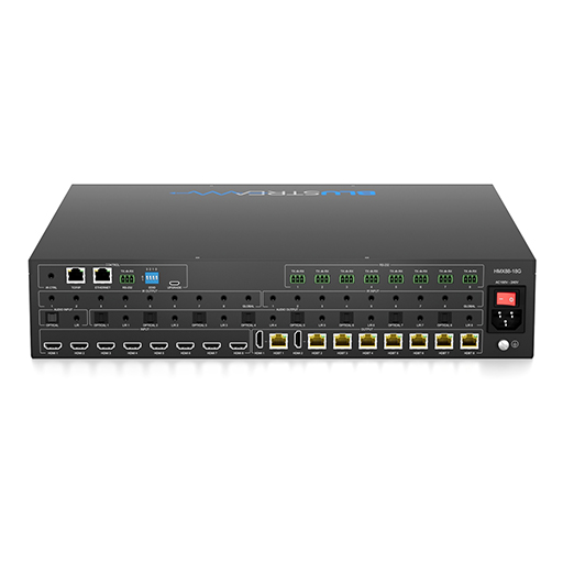 Blustream HMX88-18G 8x8 HDBaseT3™ AV Matrix - 100m