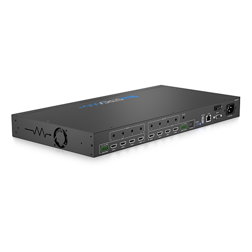 Blustream MX44AVW Advanced 4x4 4K HDMI 2.0 Multi-Purpose Video Processor 